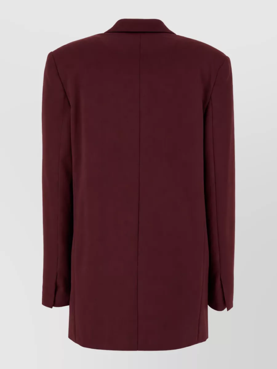 Alberta Ferretti Satin Blazer