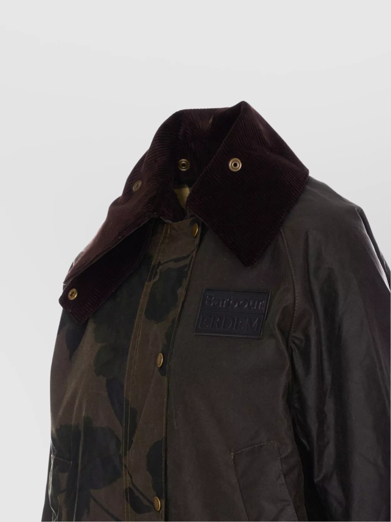 Barbour Floral Camouflage Blazer Patch Pockets