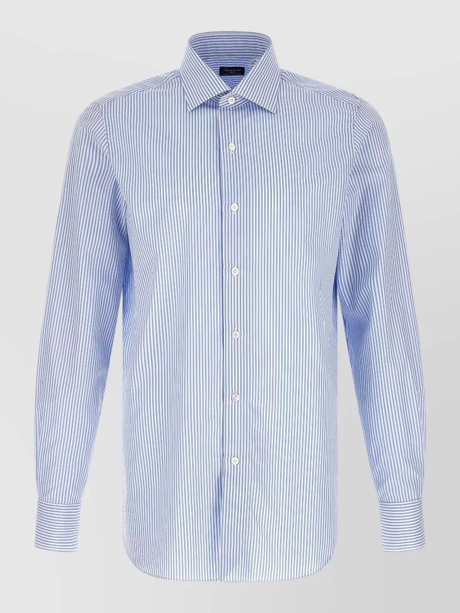 Finamore striped cotton shirt