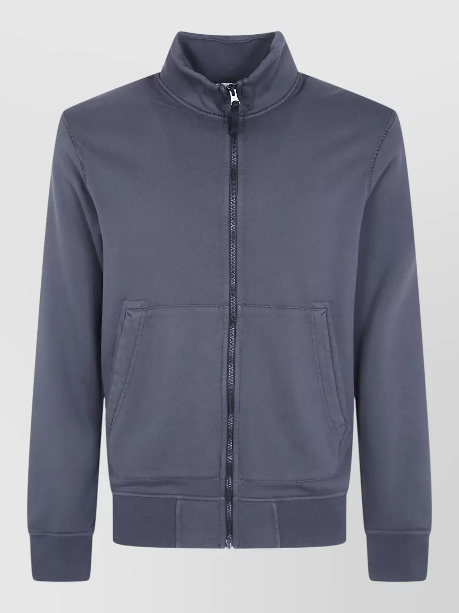 Stone Island cotton zip up lightweight jacket