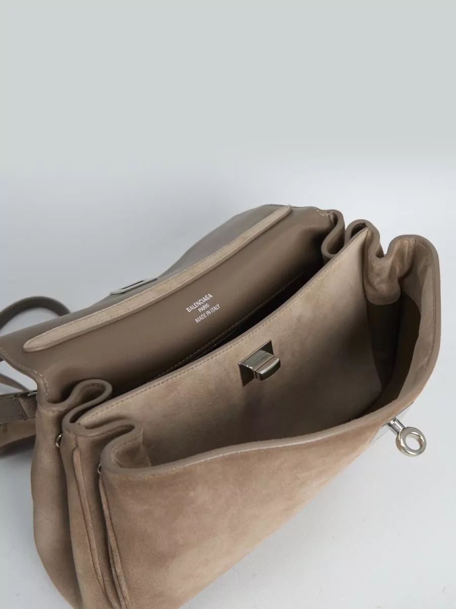 Balenciaga Rodeo Small Leather Tote Bag