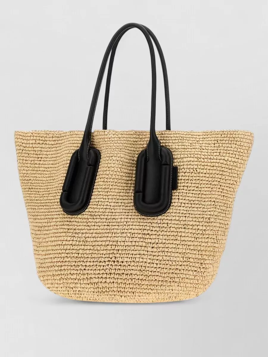 Marc Jacobs large straw tote bag