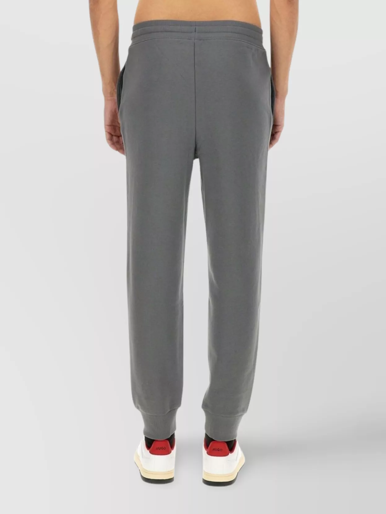 Hugo Elastic Waistband Ribbed Cuffs Side Pockets