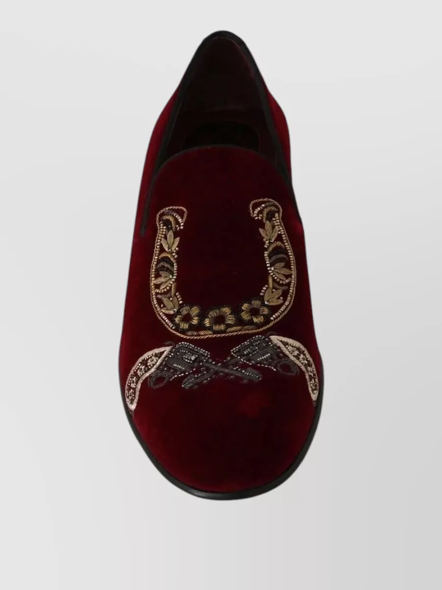 Dolce&Gabbana Velvet Loafers