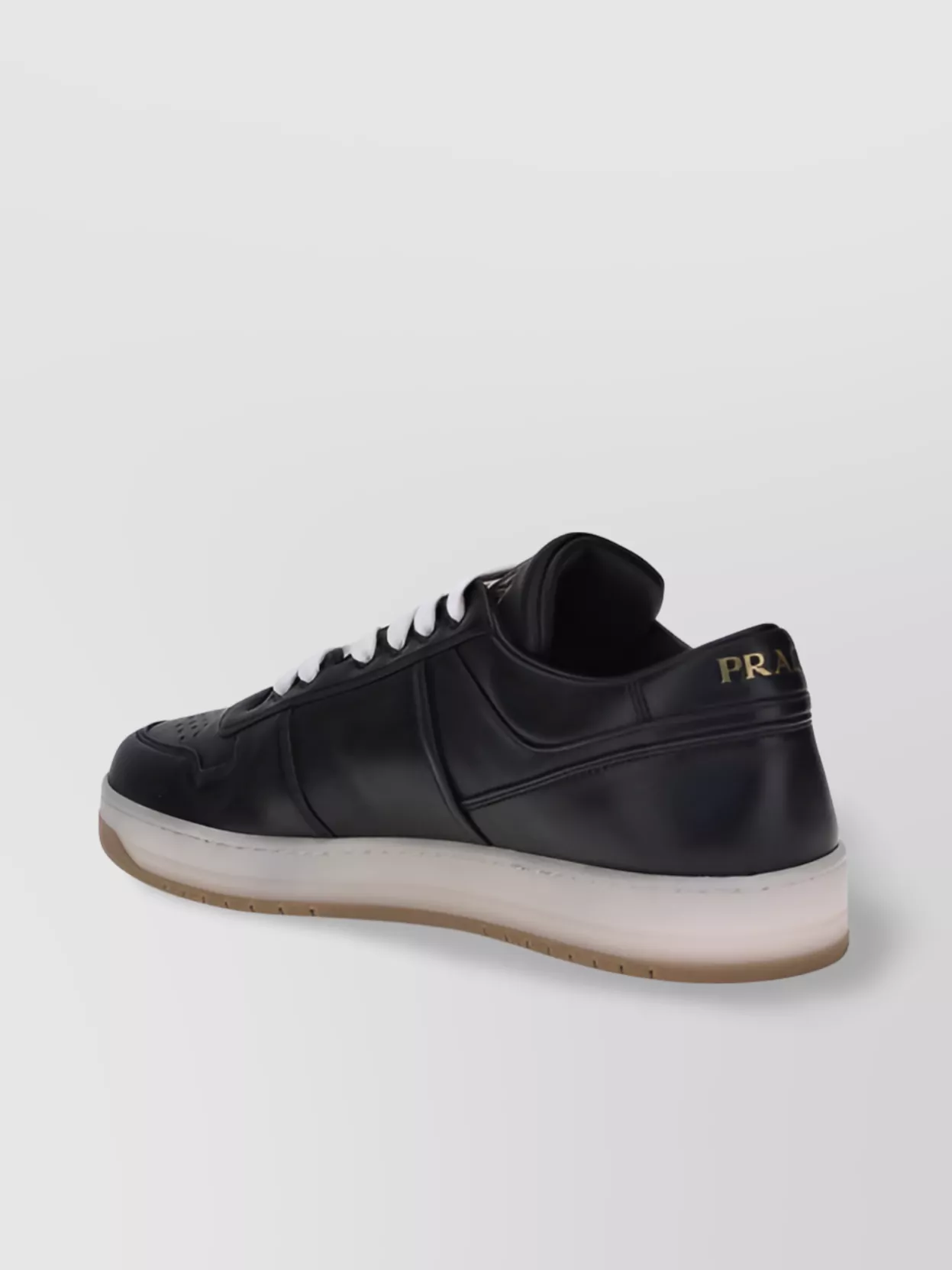 Prada Urban Leather Paneled Sneakers