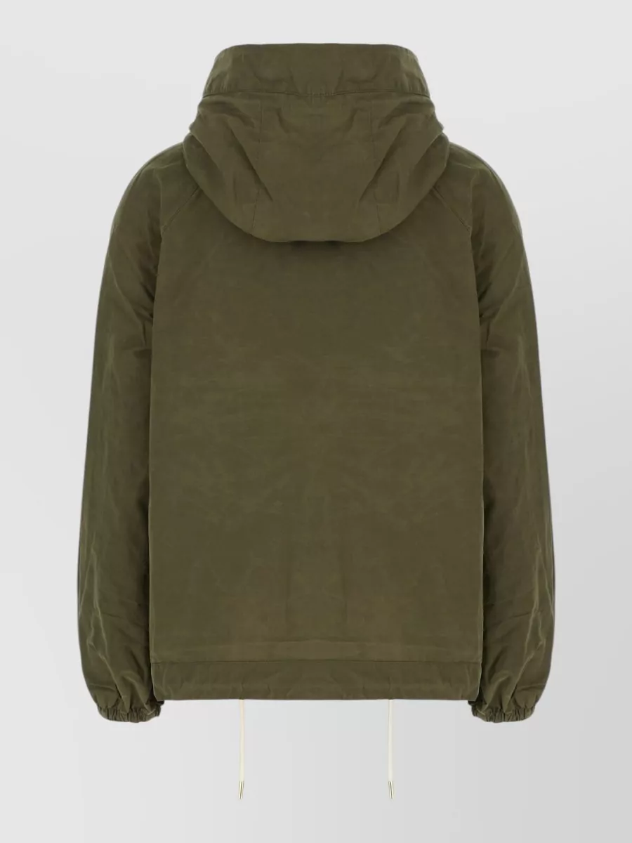 Barbour Cotton Blend Parka Coat
