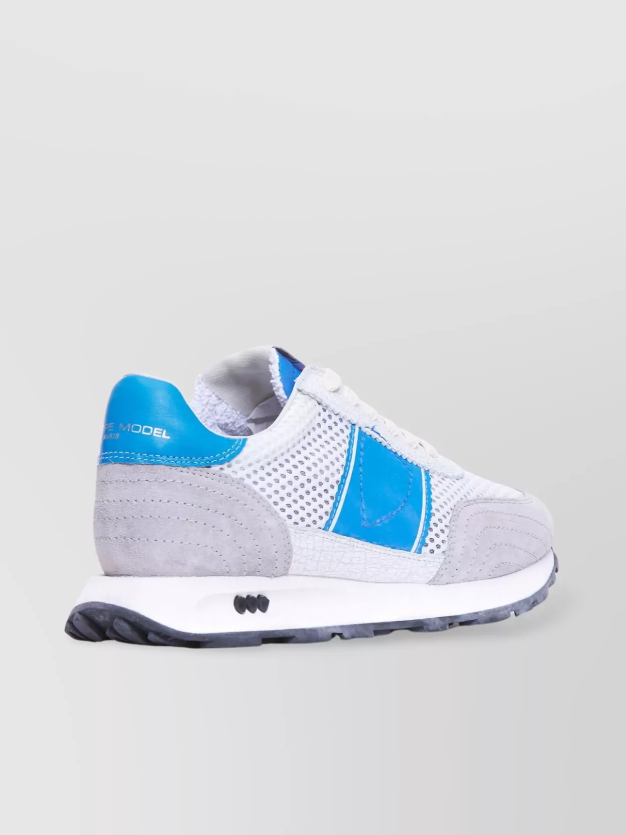 Shop Philippe Model Low Top Sneakers Featuring Suede Overlays
