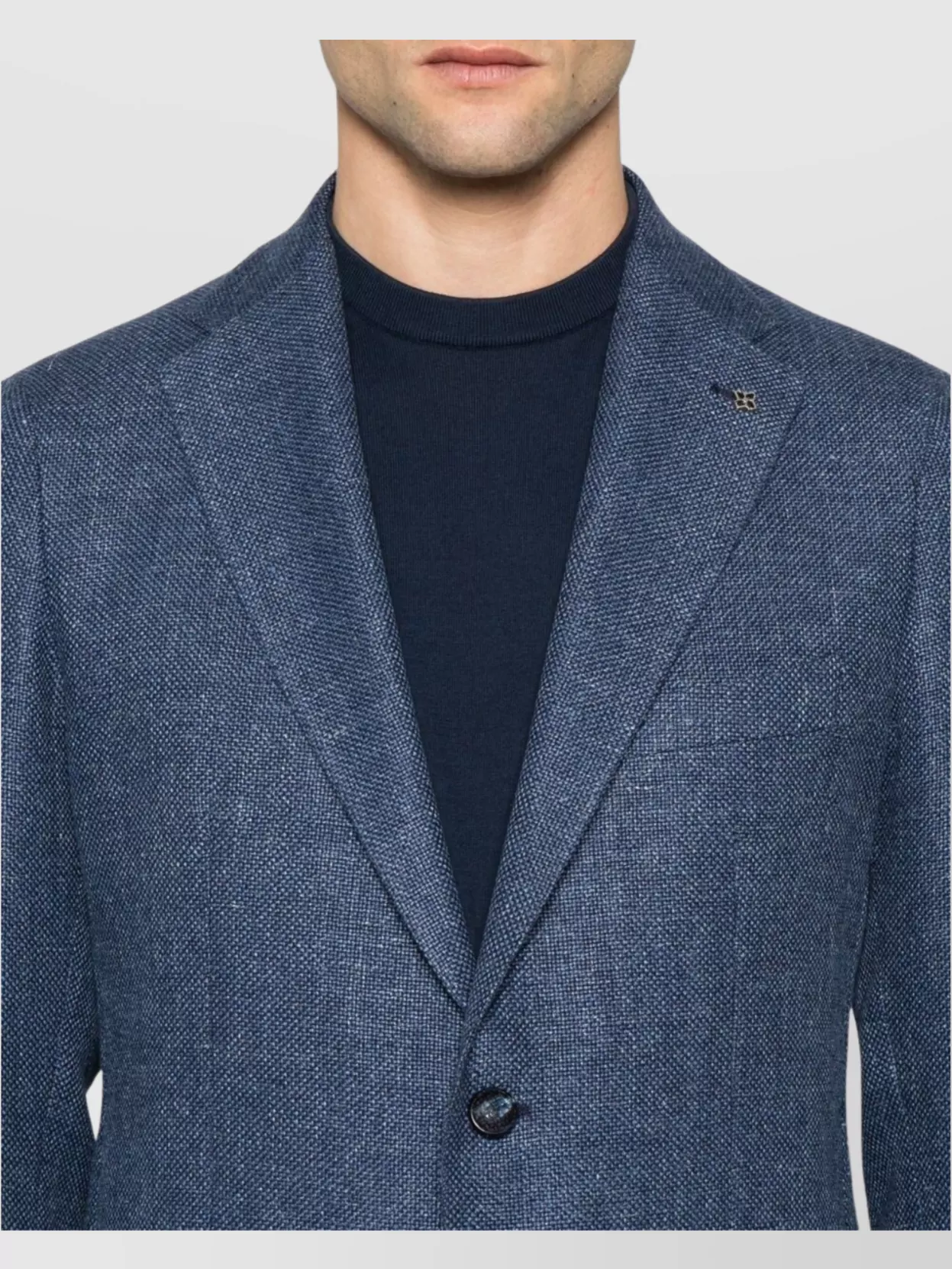 Tagliatore Single-Breasted Jacket With Notch Lapel