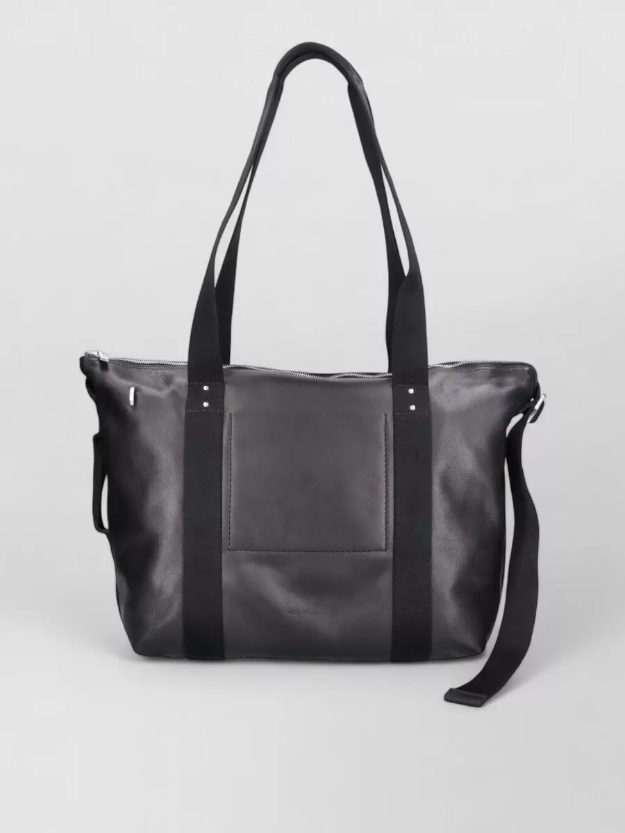 Rick Owens Tote Pod Calf Leather Tote Bag