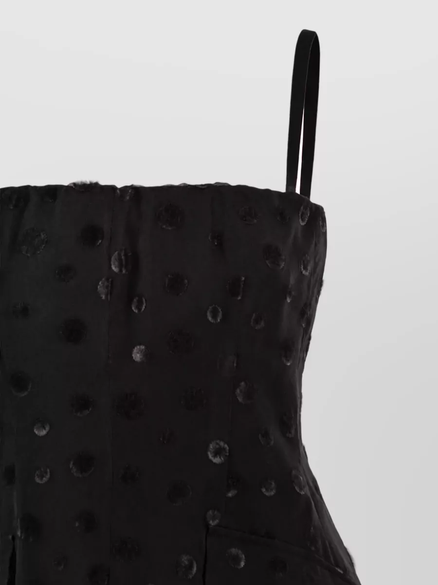 Sportmax Silk Bustier Mini Dress