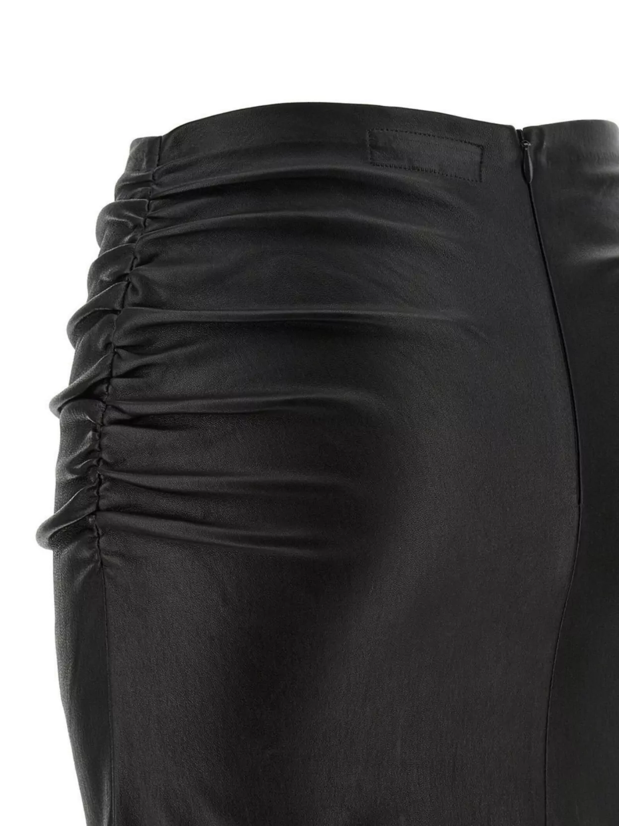 Stouls Ruched Detailing Skirt Featuring Back Slit