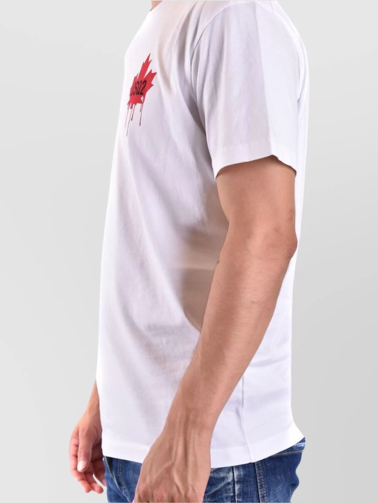 Dsquared2 Logo-printed Crewneck T-shirt In White