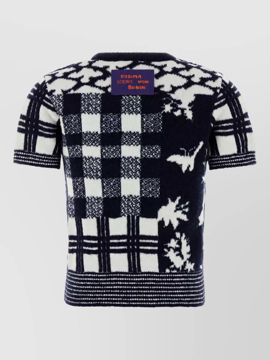 Loewe Embroidered Wool Sweater
