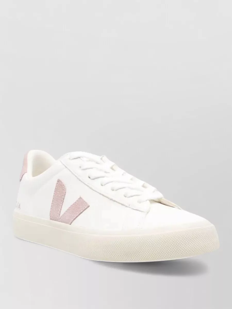 Veja Synthetic Leather Lace-Up Sneakers