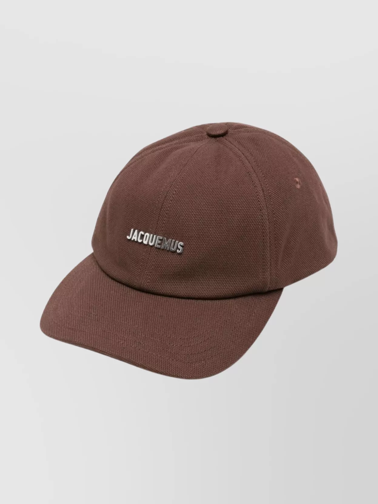 Jacquemus Gadjo Cap With Curved Brim And Eyelet Detailing