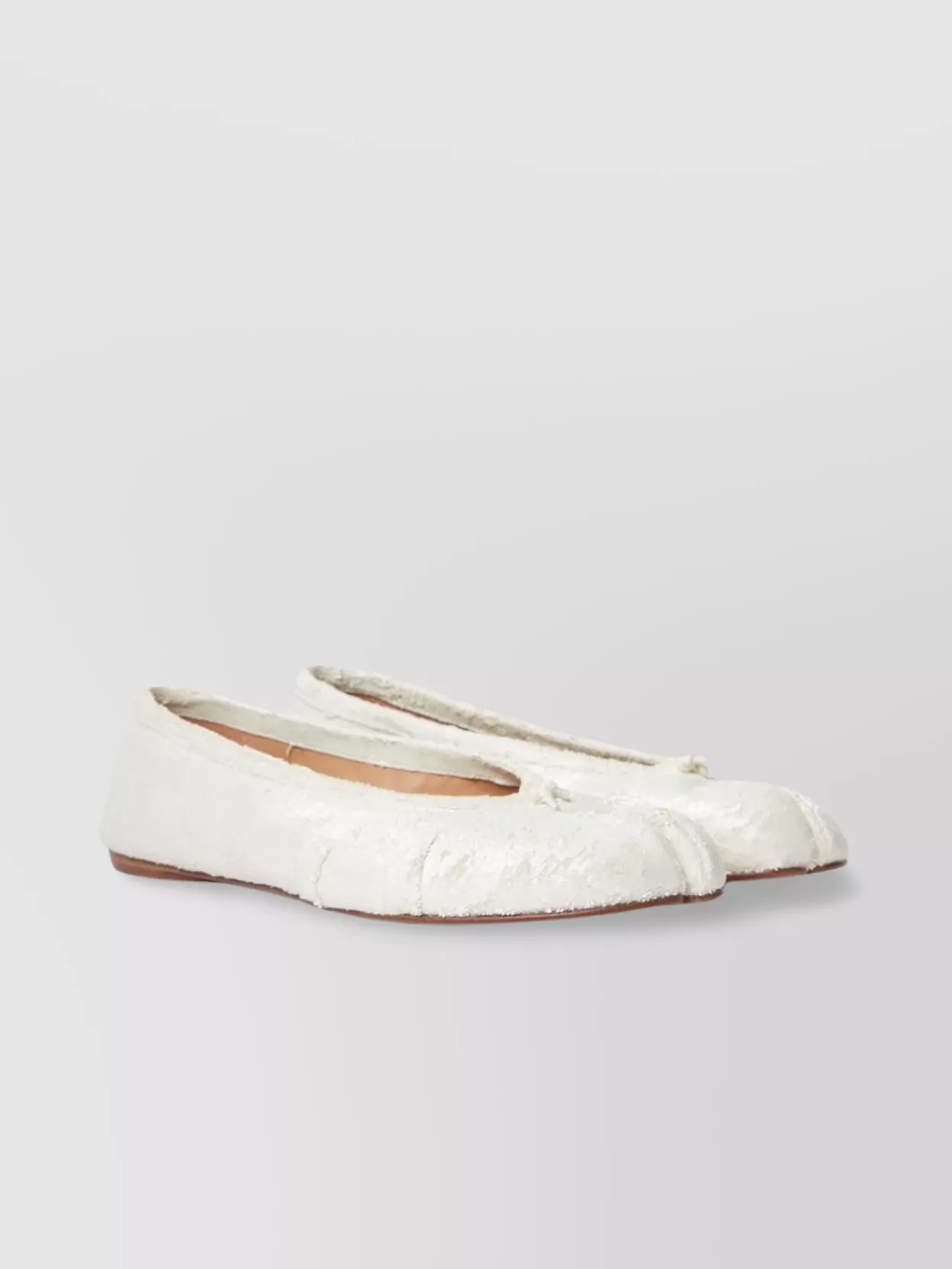 Maison Margiela Tabi Split Leather Ballerina Shoes