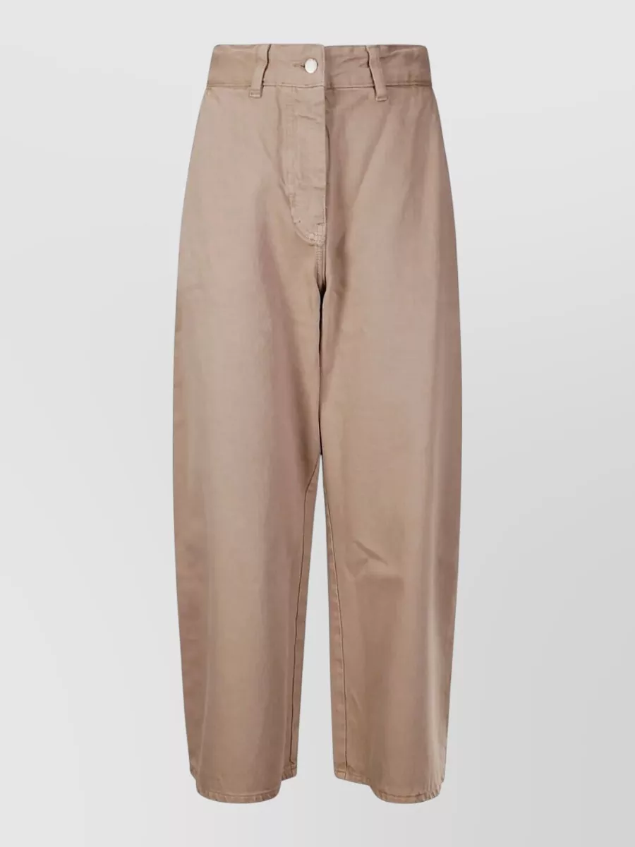 Studio Nicholson Chalco Wide Leg High Waist Trousers