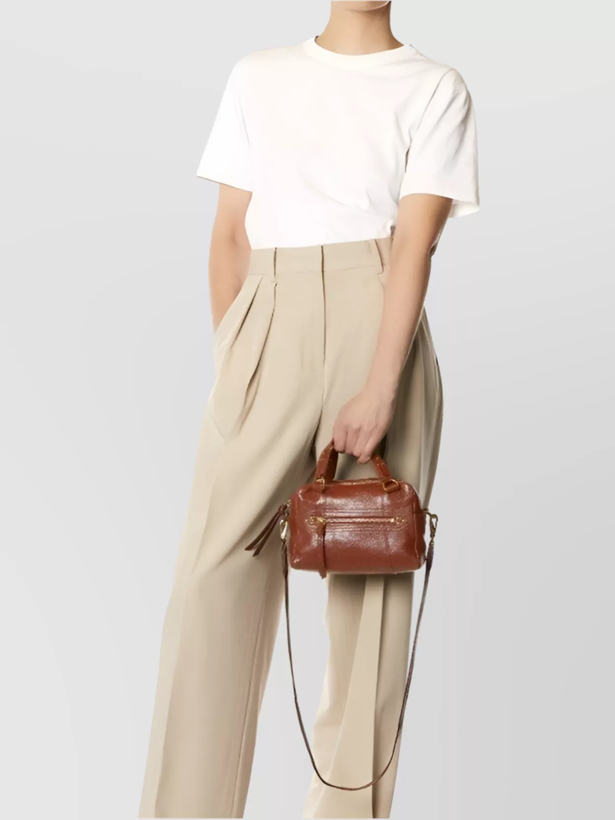 Jérôme Dreyfuss Jerome Dreyfuss Bag Lucky Bowling Mini In Brown