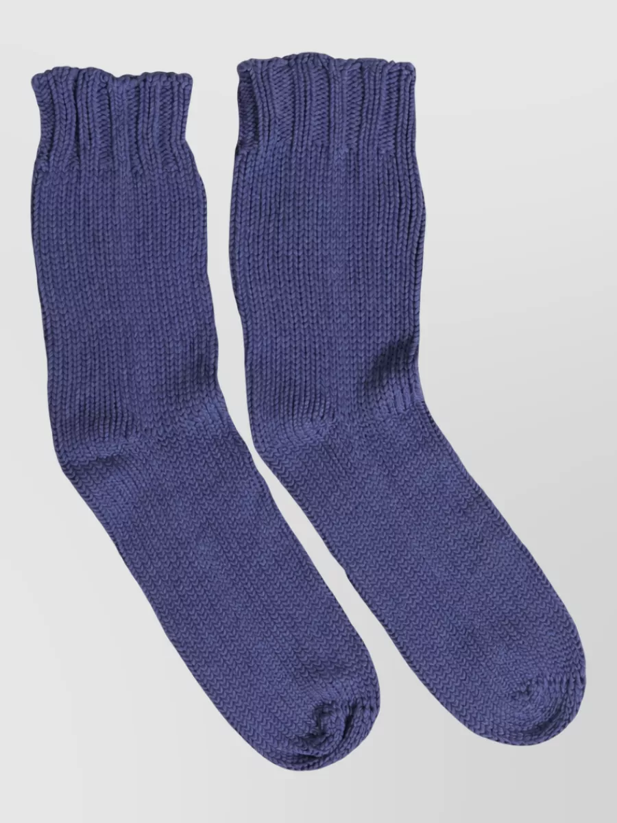 Dolce&Gabbana Cotton Ribbed Mid Calf Socks