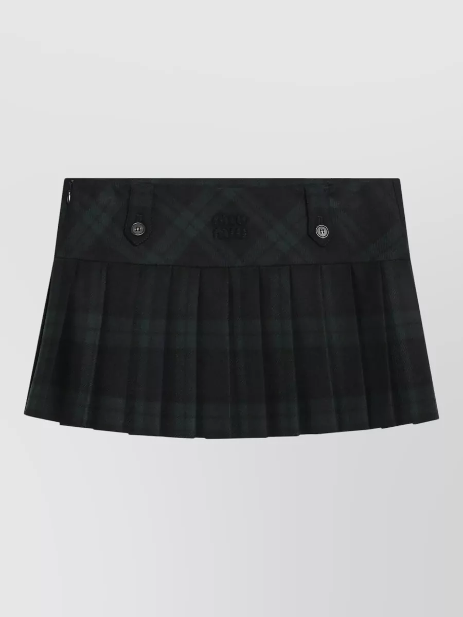 Miu Miu Pleated skirt