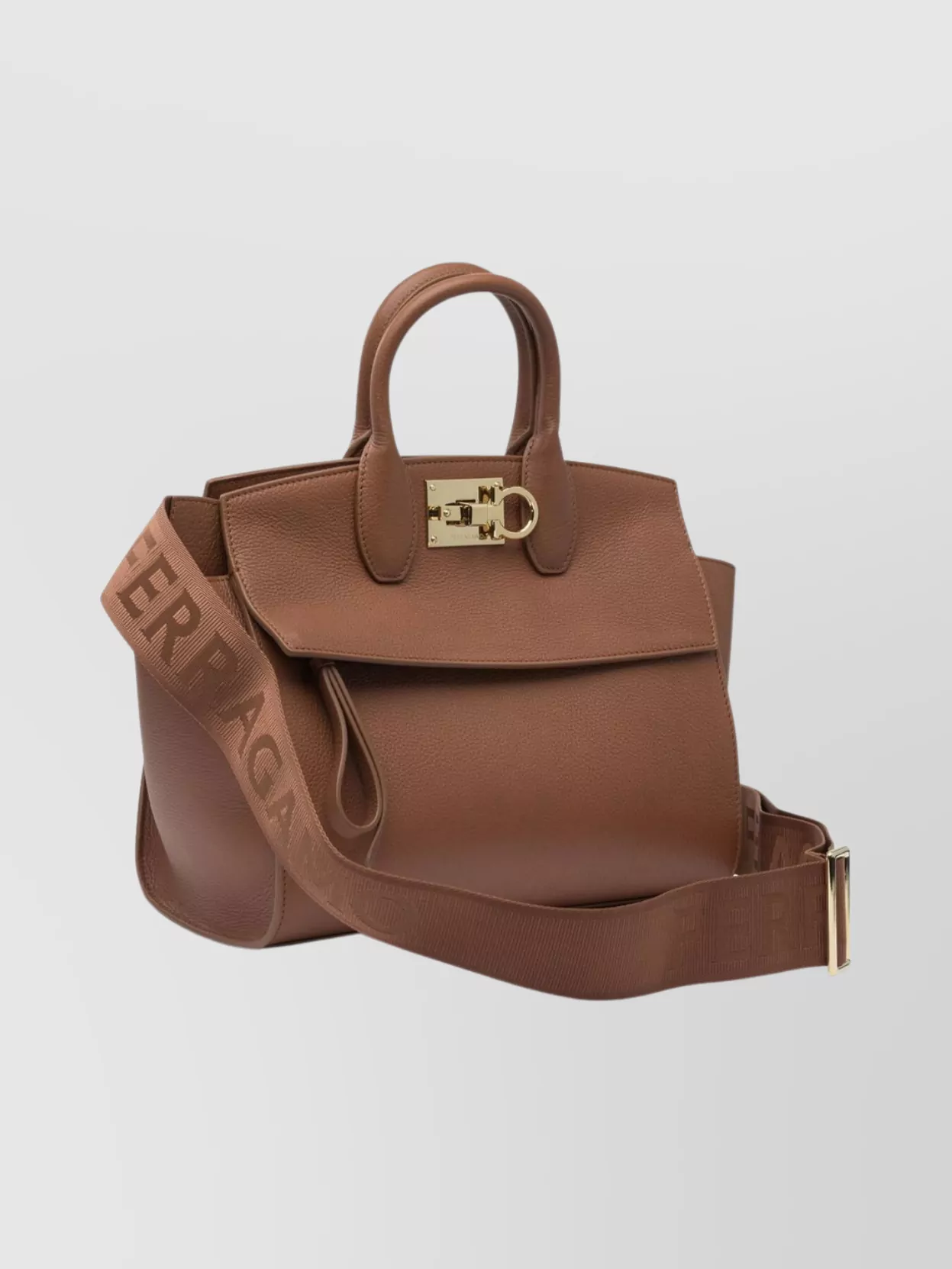 Ferragamo Tote Bag With Top Handle And Strap