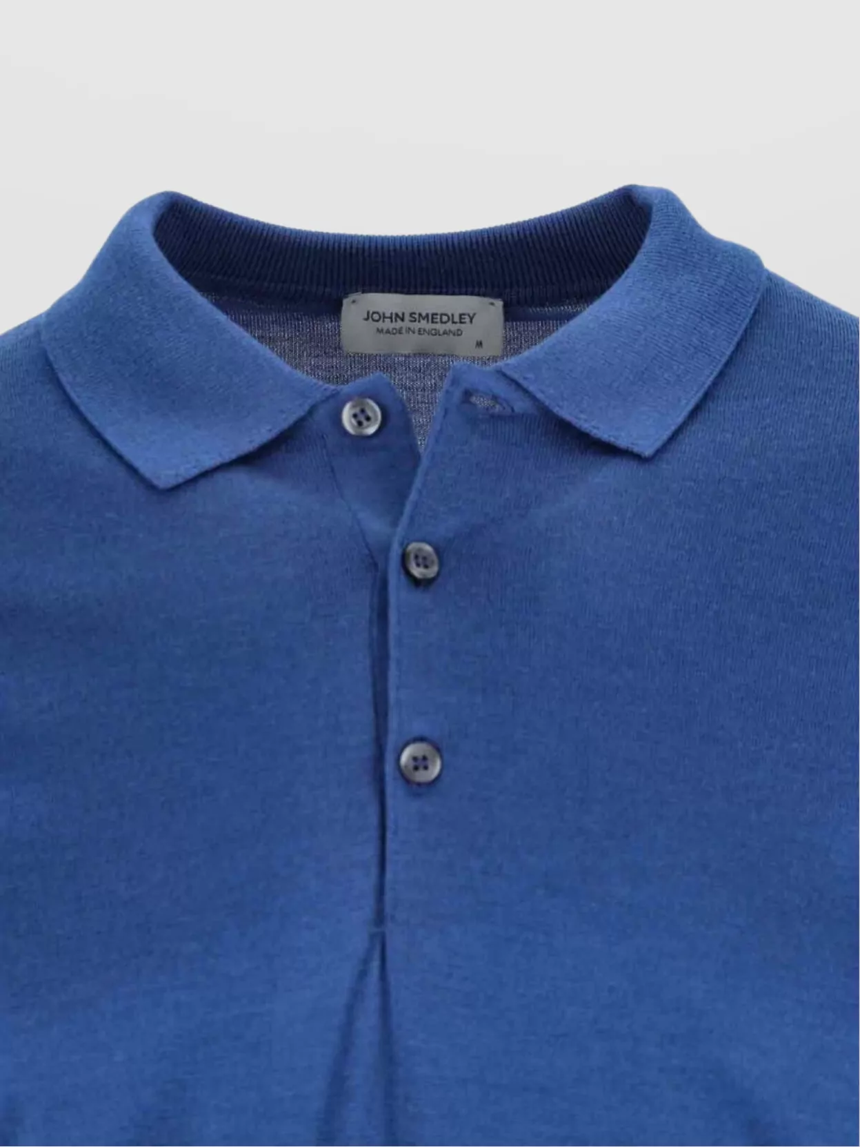 John Smedley Ribbed Cuff And Hem Crewneck Sweater