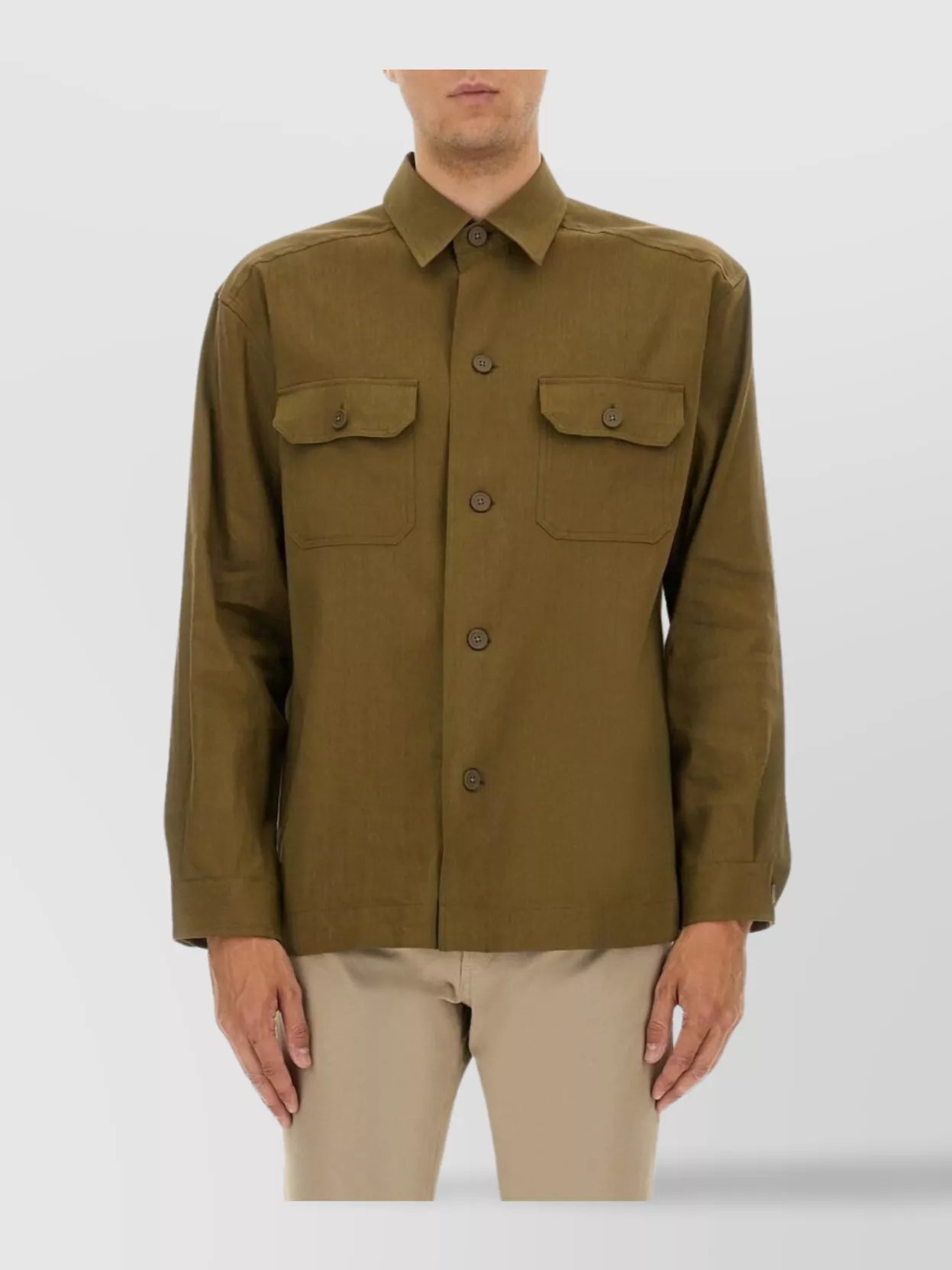 Boss Double Pocket Long Sleeve Shirt