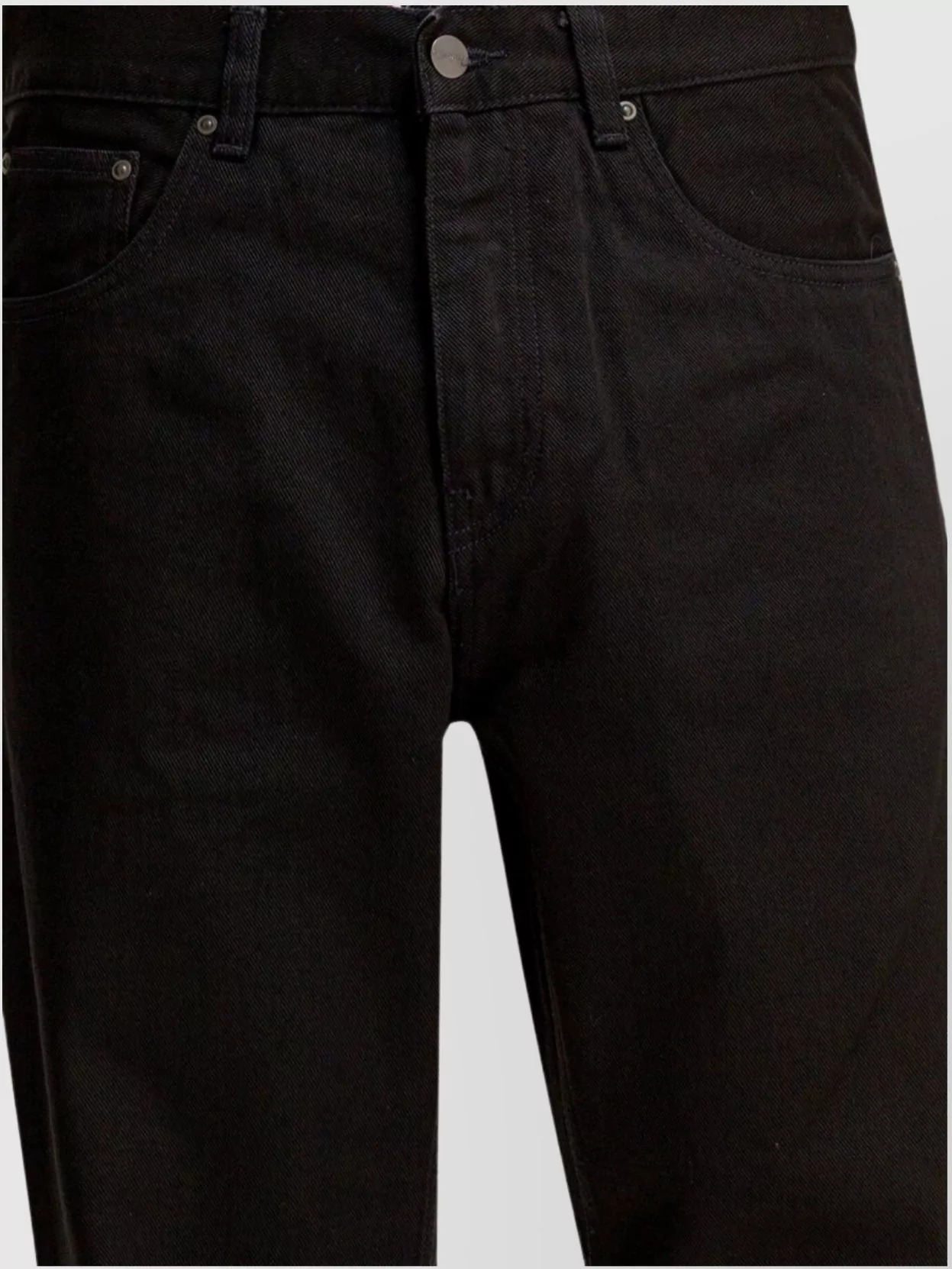 Carhartt Wip Denim Trousers Newel Style