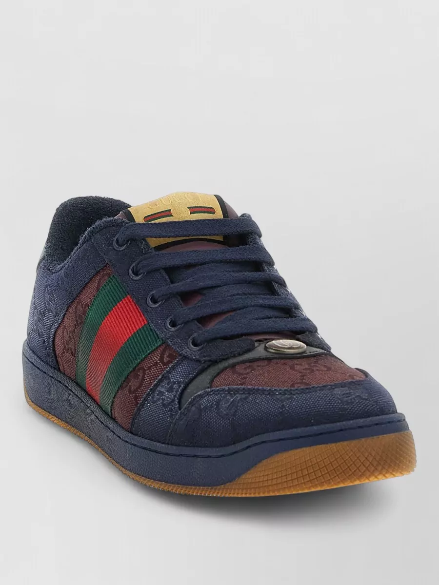 Gucci Gg Canvas Low-Top Sneakers