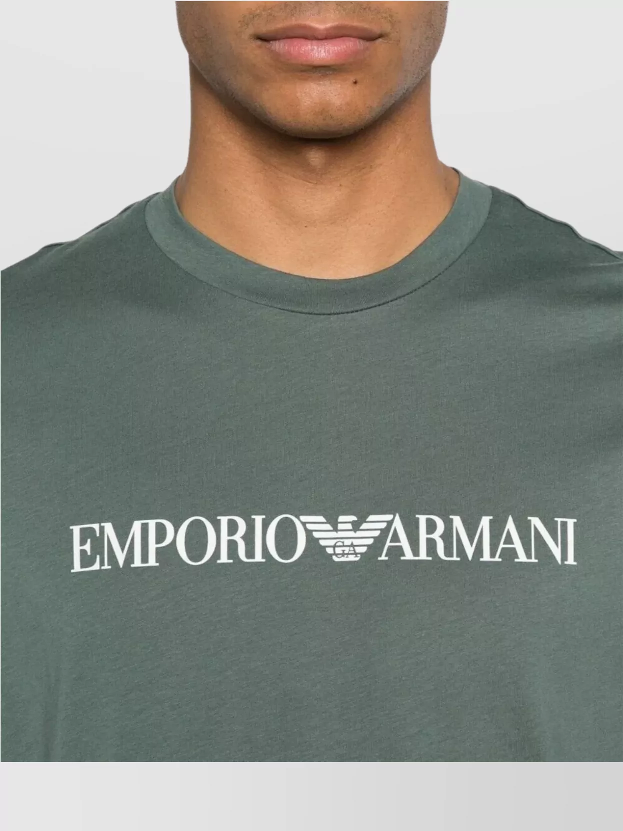 Emporio Armani Crew Neck Regular Fit Short Sleeves T-Shirt