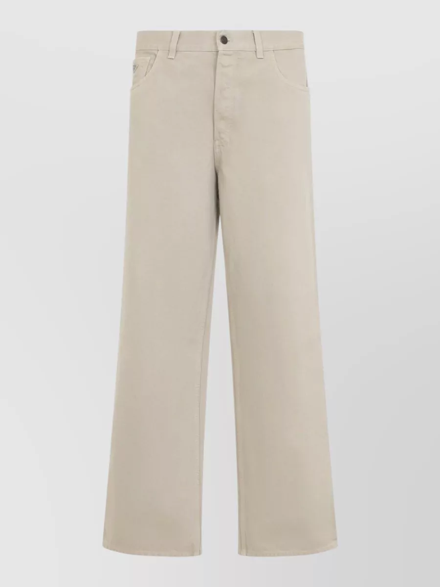 Prada denim loose-fit straight-leg jeans