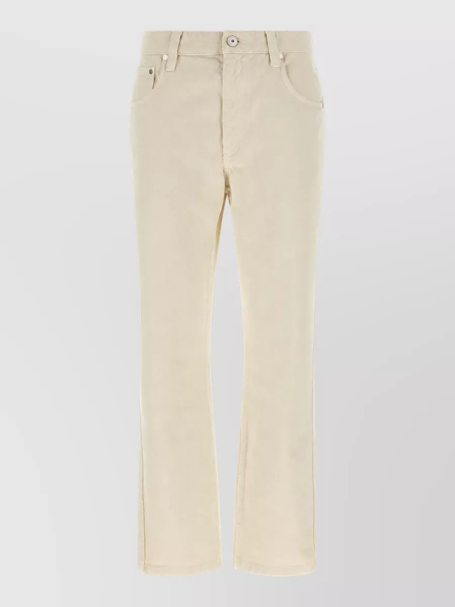 Brunello Cucinelli Beige straight-leg jeans