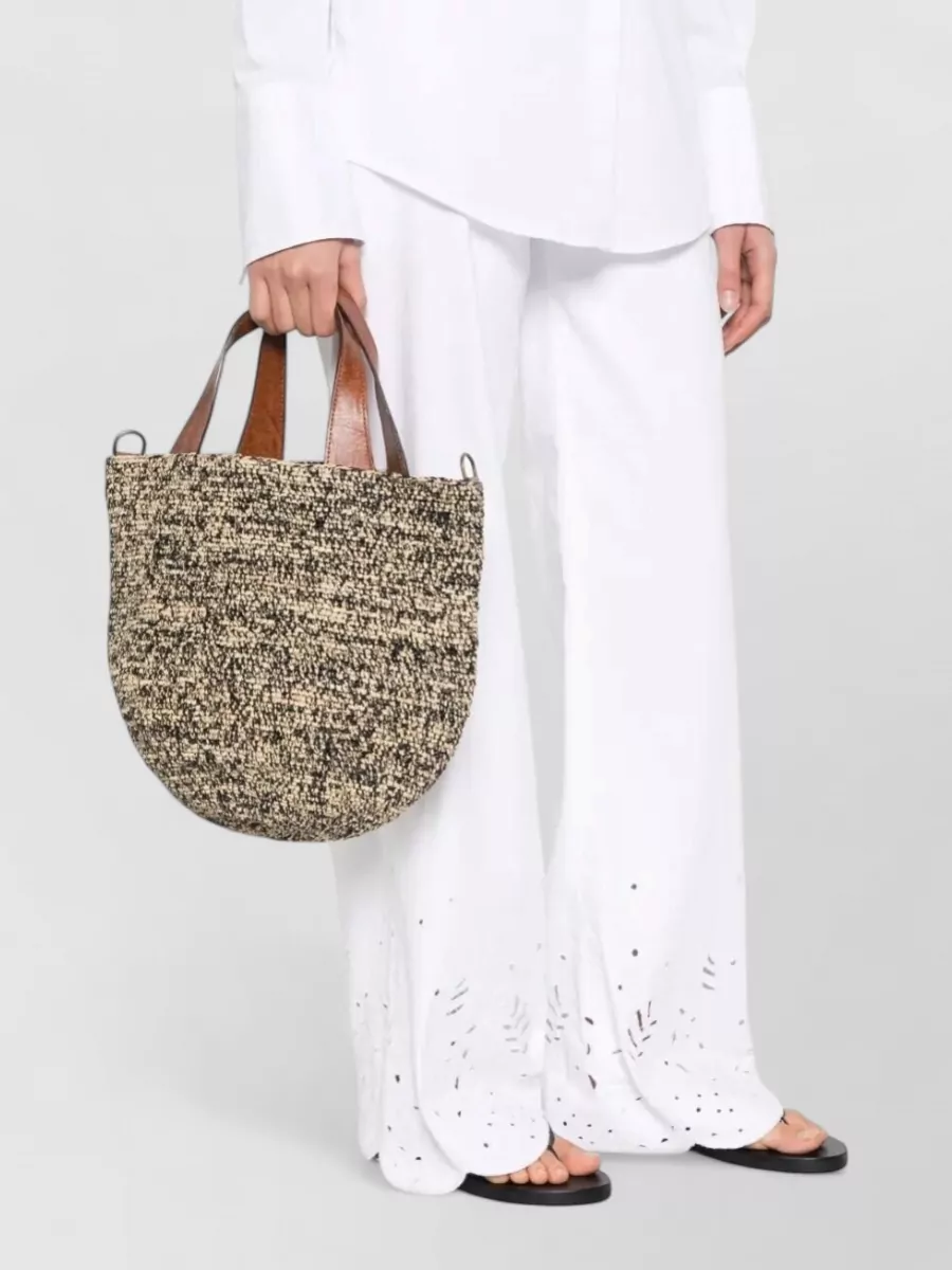 Ibeliv Raffia Crossbody Bag