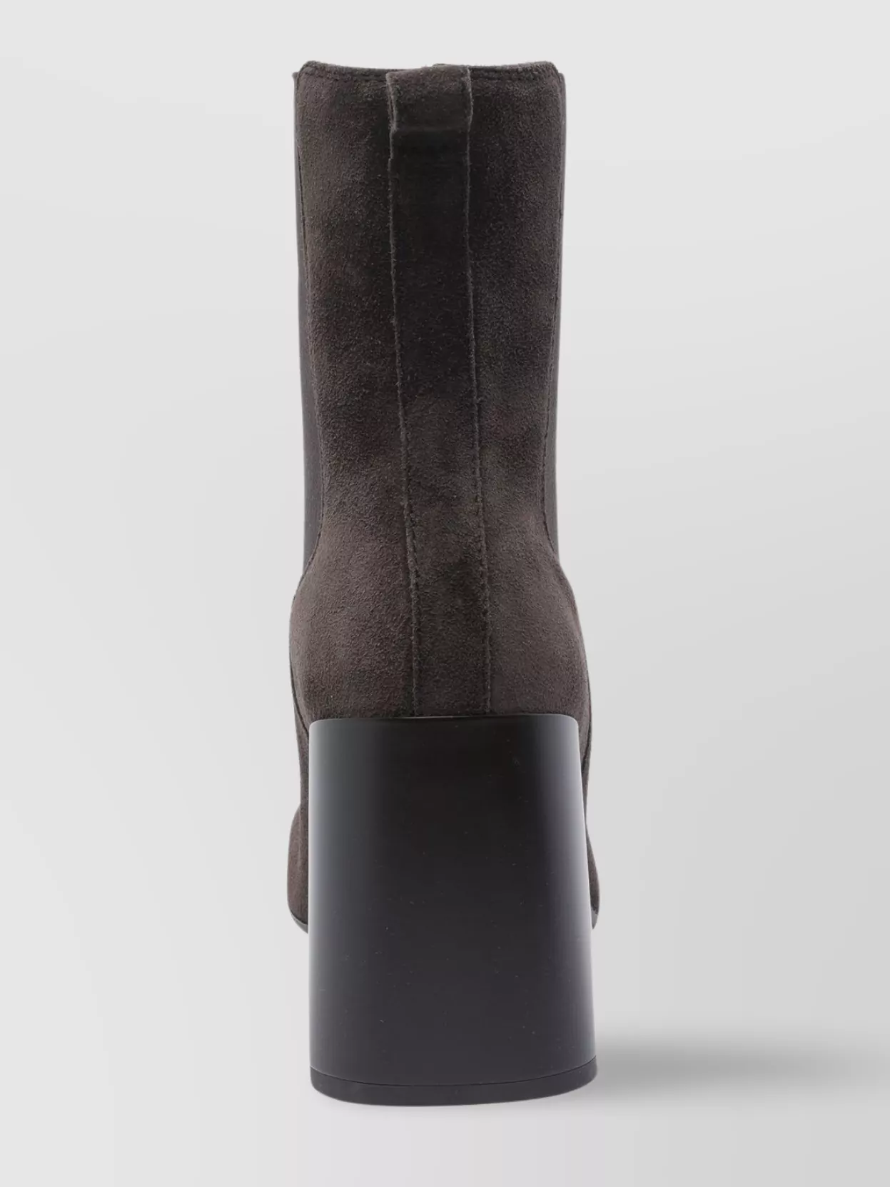 Hogan 90mm Elastic-panel Block-heel Boots In Brown