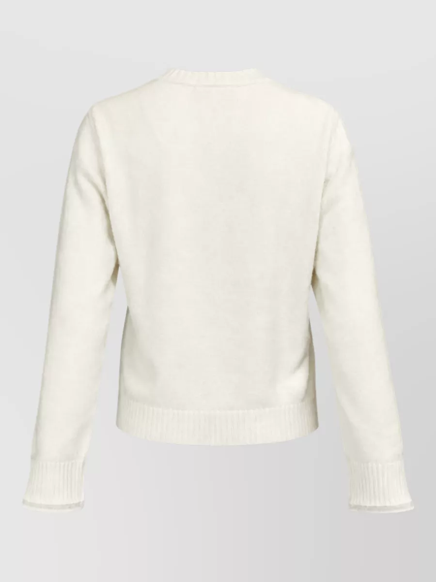 Fabiana Filippi Wool Silk Cashmere Sweatshirt