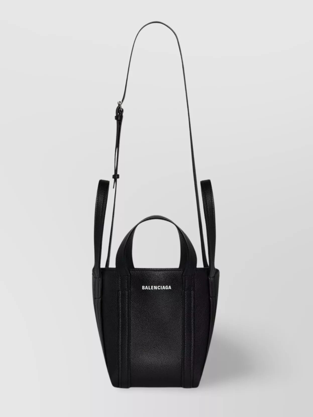 Balenciaga Shoulder Strap Tote Bag With Logo Stamp