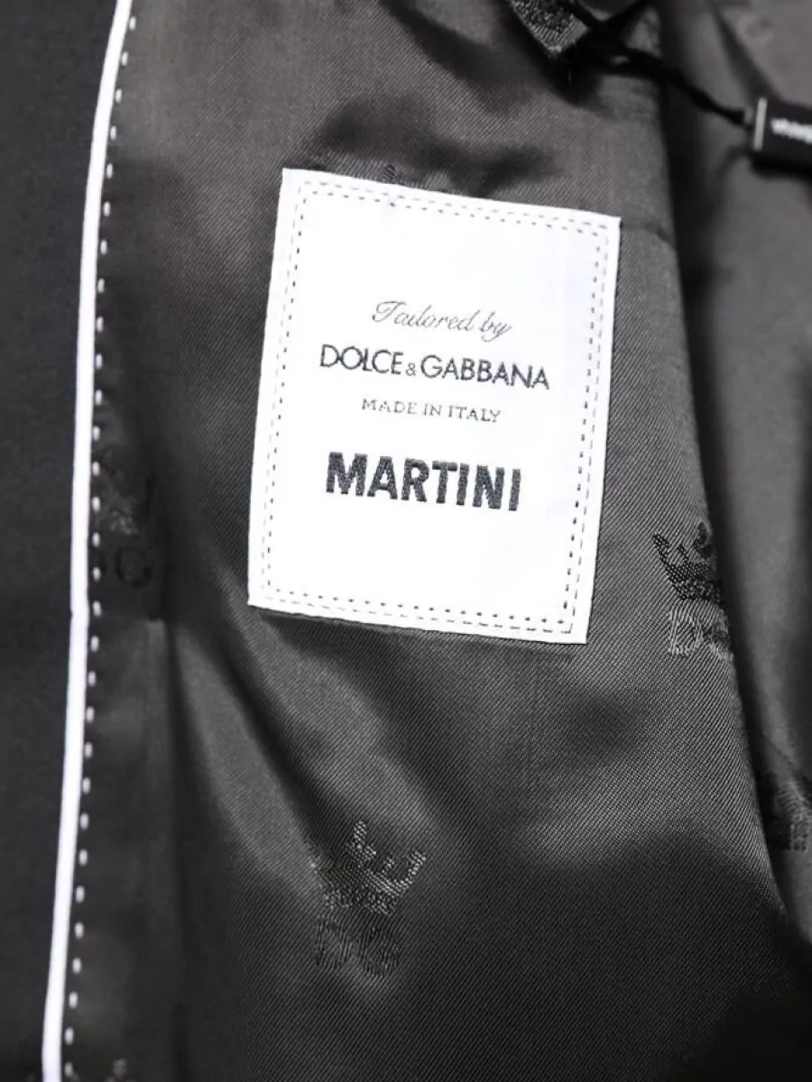 Dolce&Gabbana Virgin Wool Slim-Fit Double-Breasted Coat
