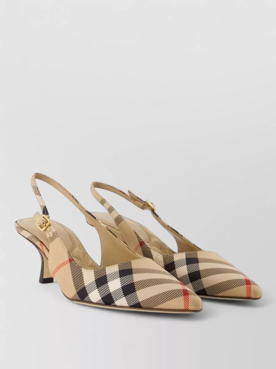 Burberry nylon mules