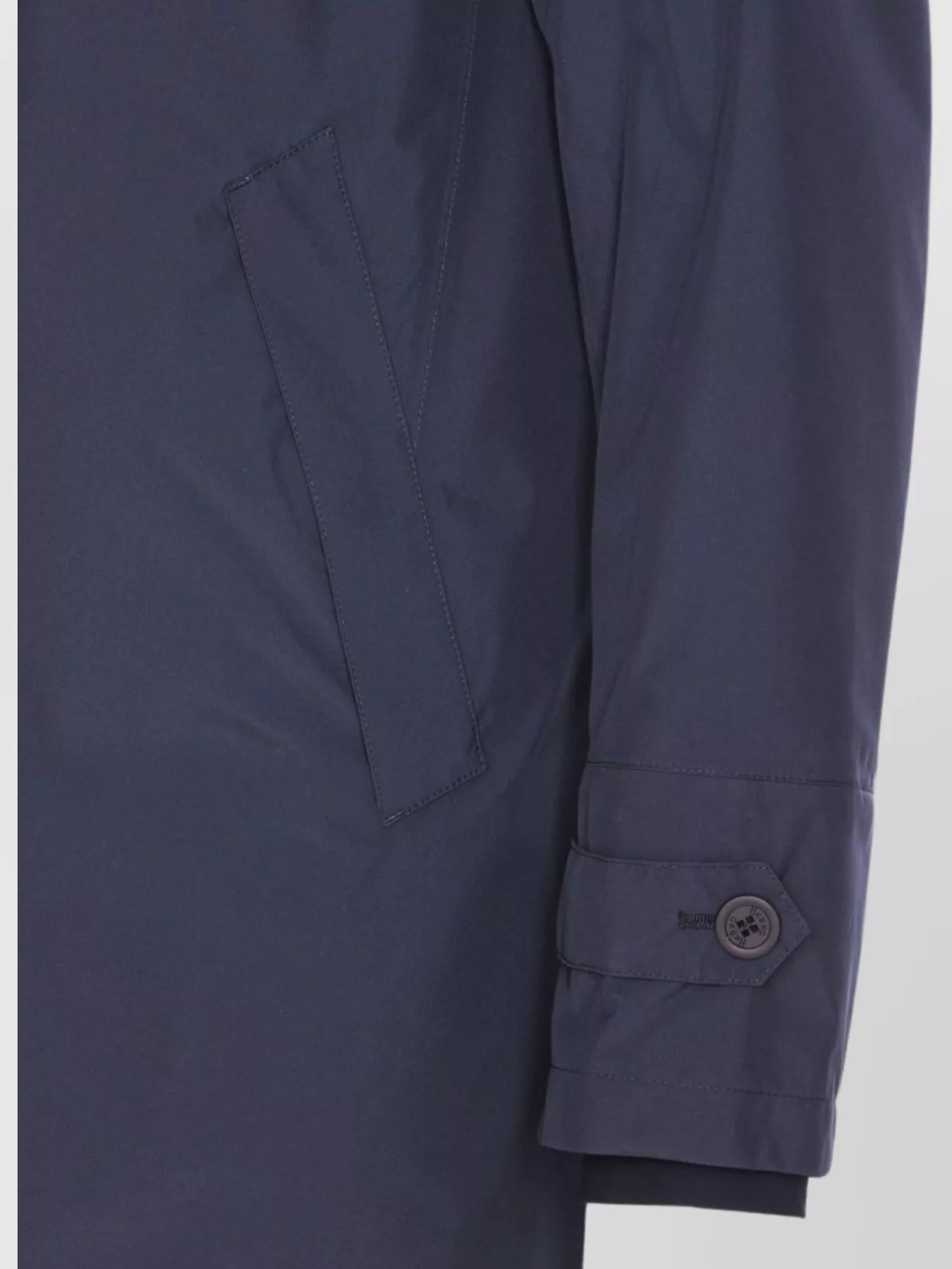 Herno Shirt With Elasticized Cuffs And Front Pockets