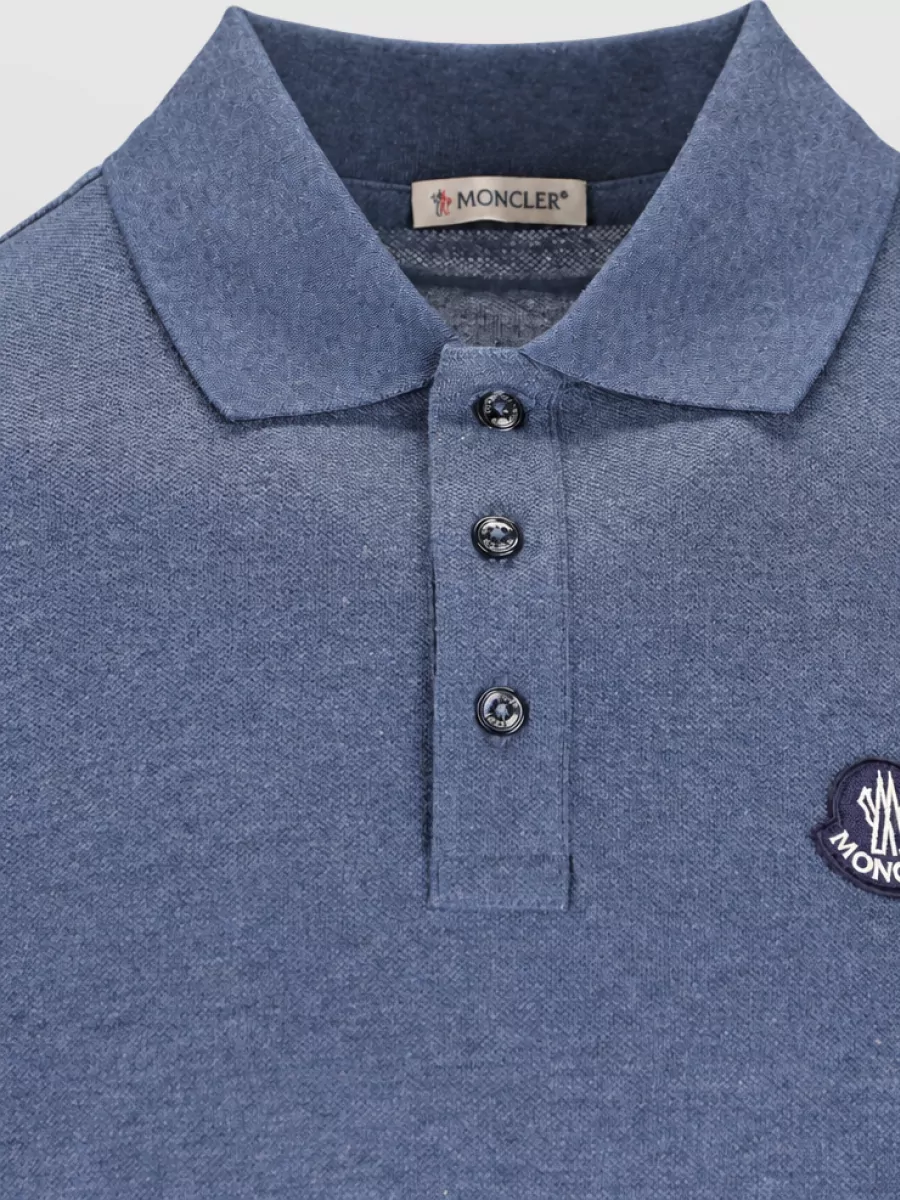 Moncler Cotton Piqué Polo Shirt