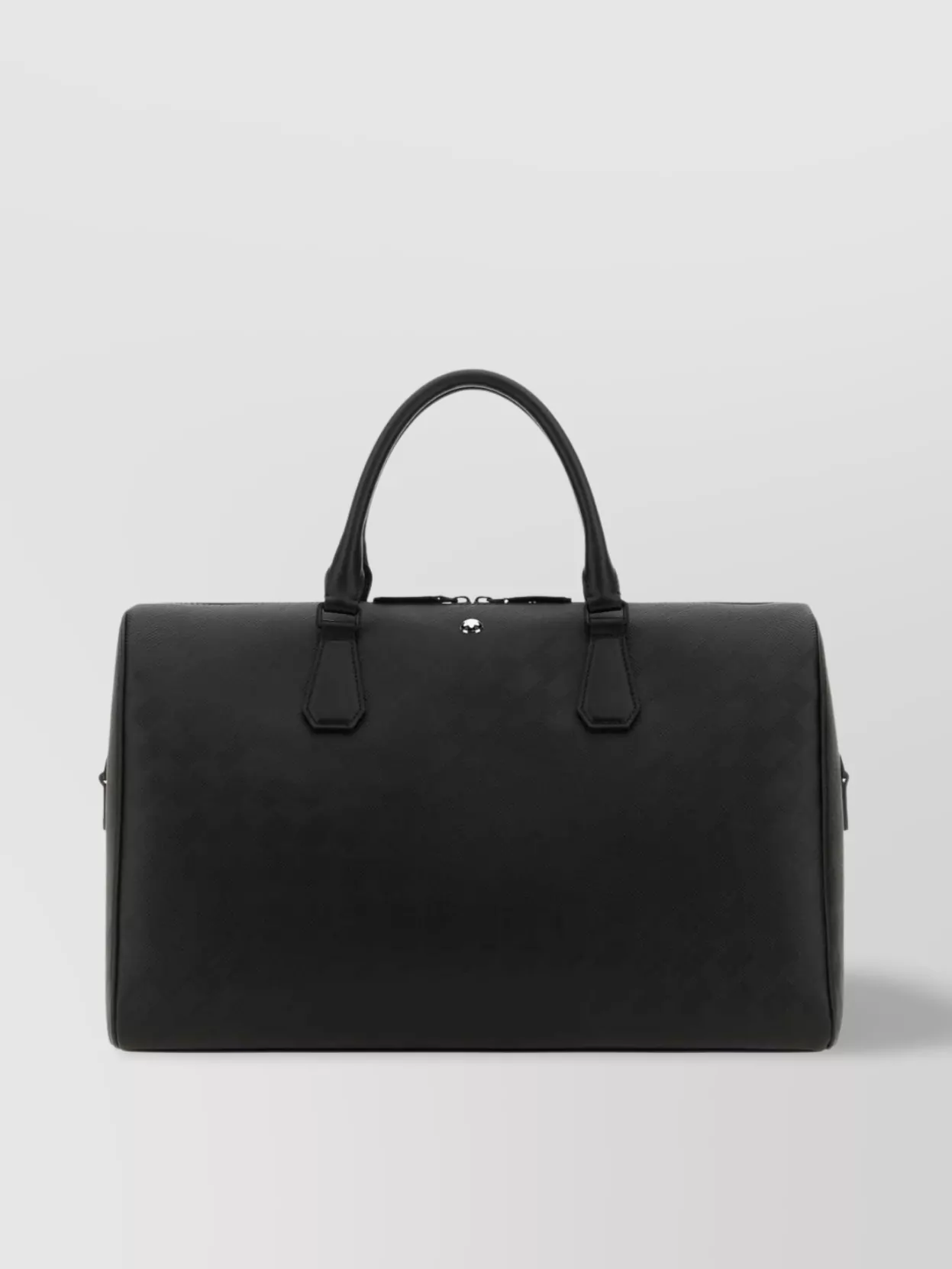 Shop Montblanc Leather Travel Bag Top Handle