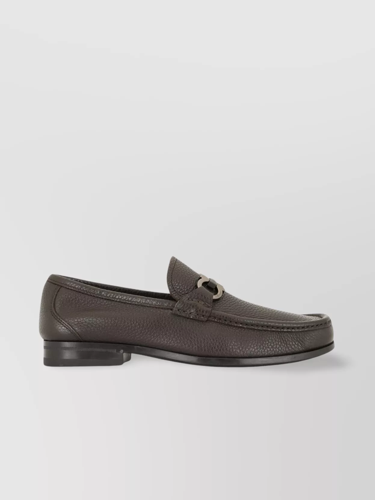 Ferragamo Grandioso Metal Hardware Loafers