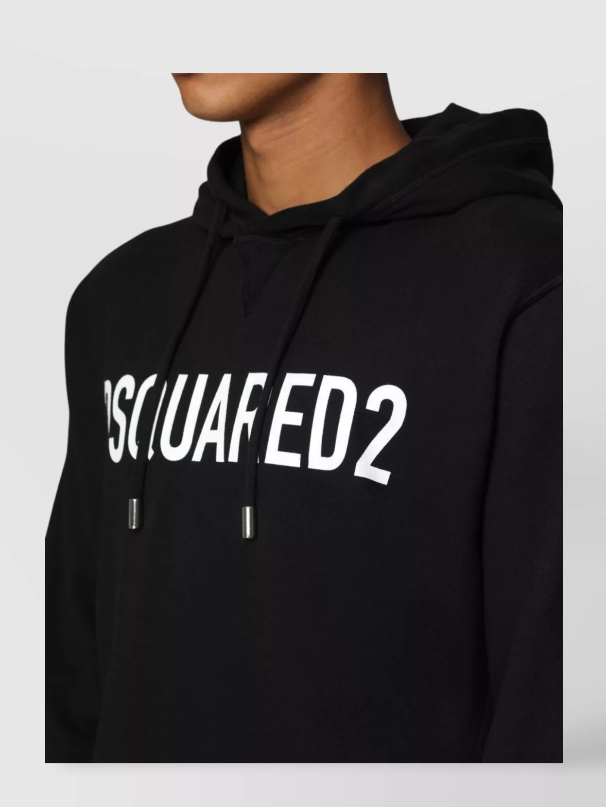 Dsquared2 Logo Print Hooded Sweater