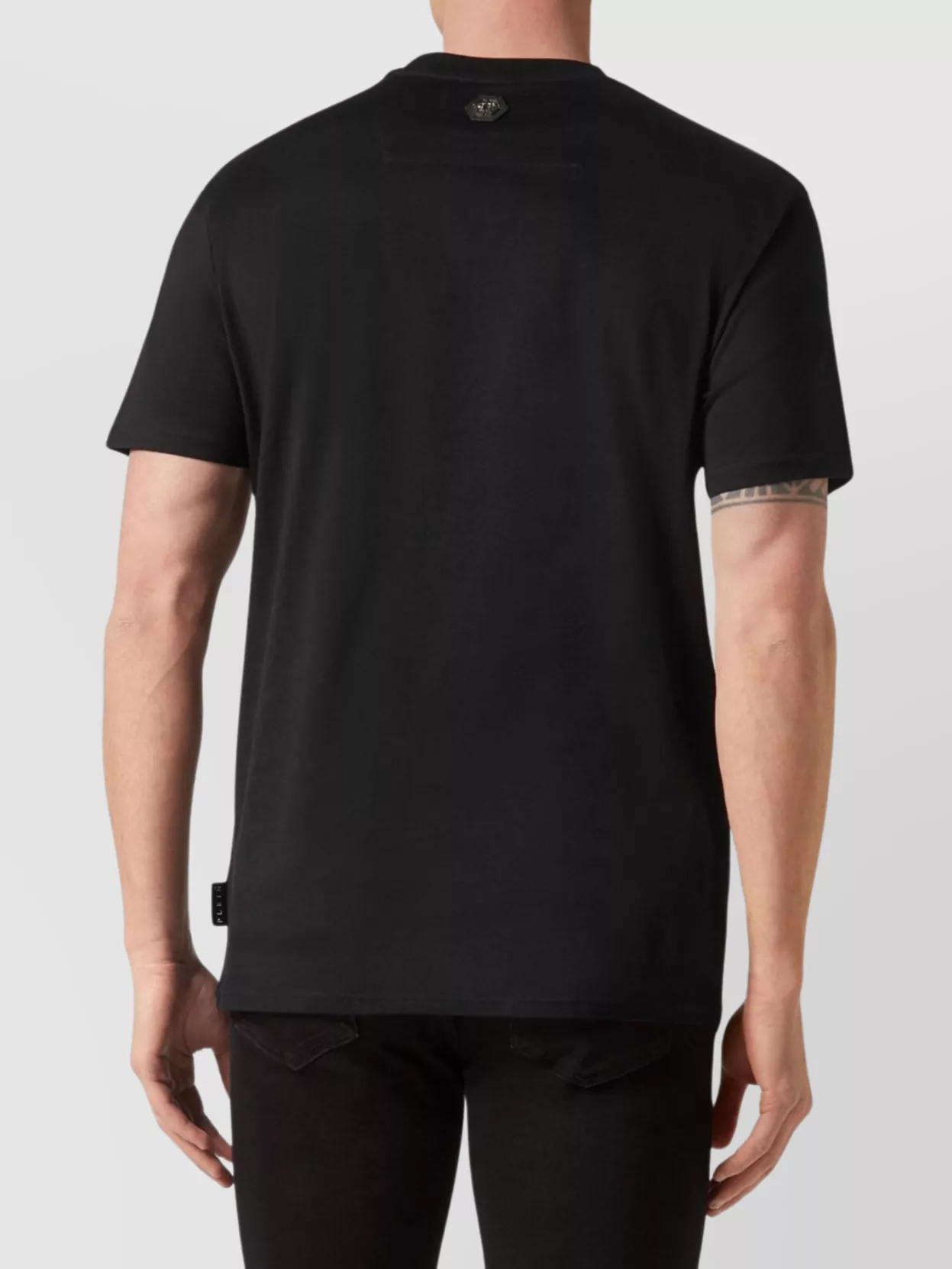Philipp Plein Crew Neck Graphic Print Short Sleeves