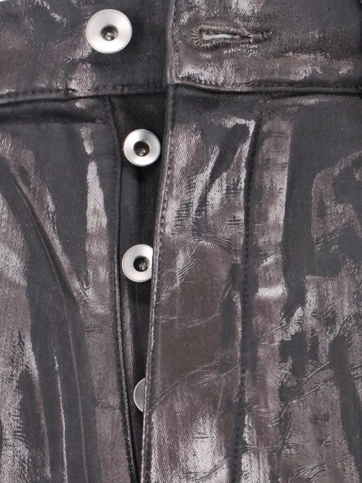 Rick Owens Drkshdw Flared Trousers With Pockets And Loops