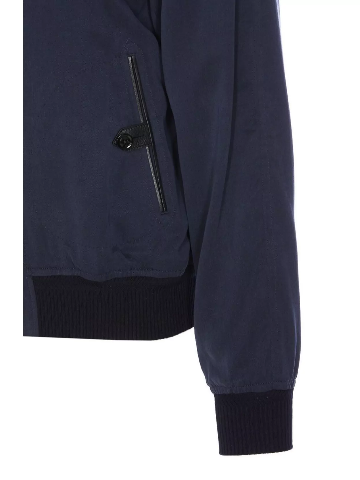 Tom Ford Collar Elasticized Bomber Jacket With Raglan Sleeves