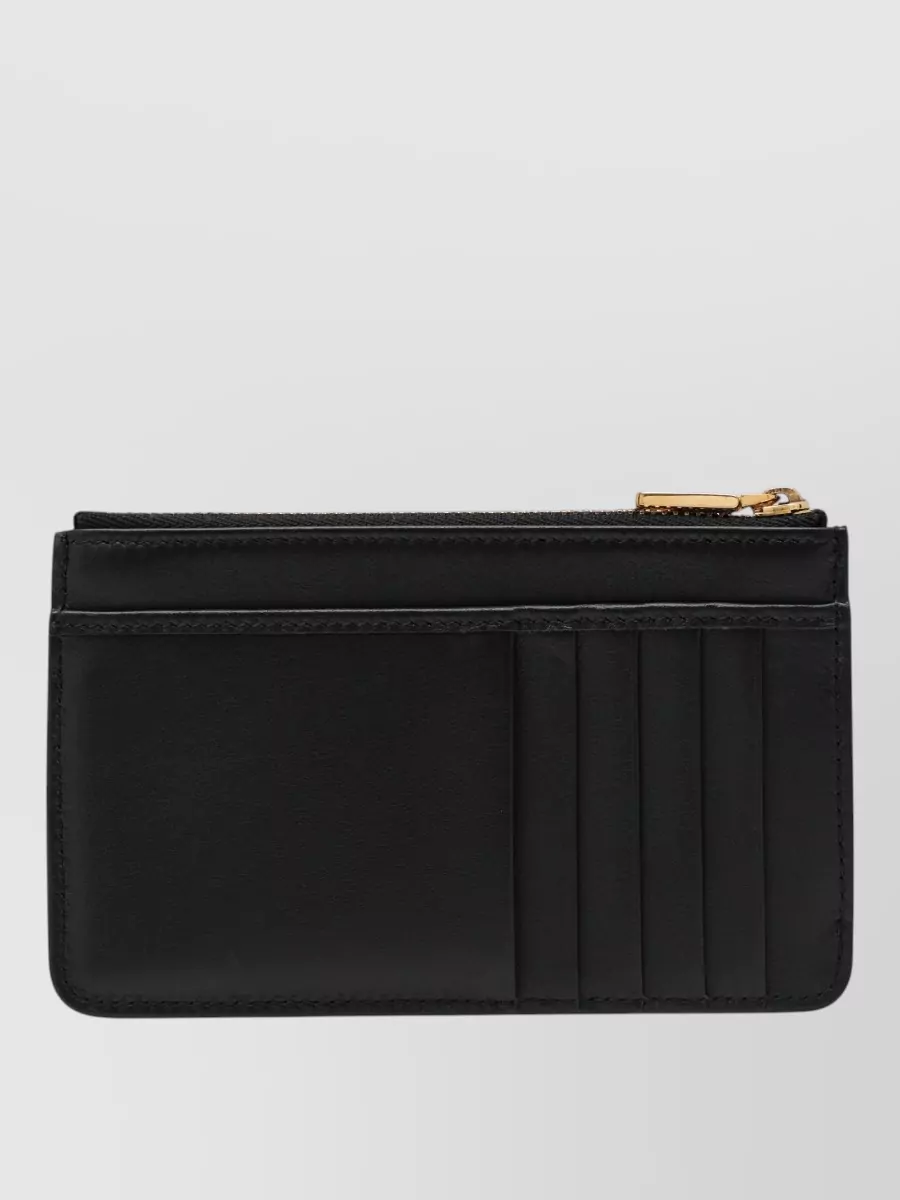 Dolce&Gabbana leather zip cardholder
