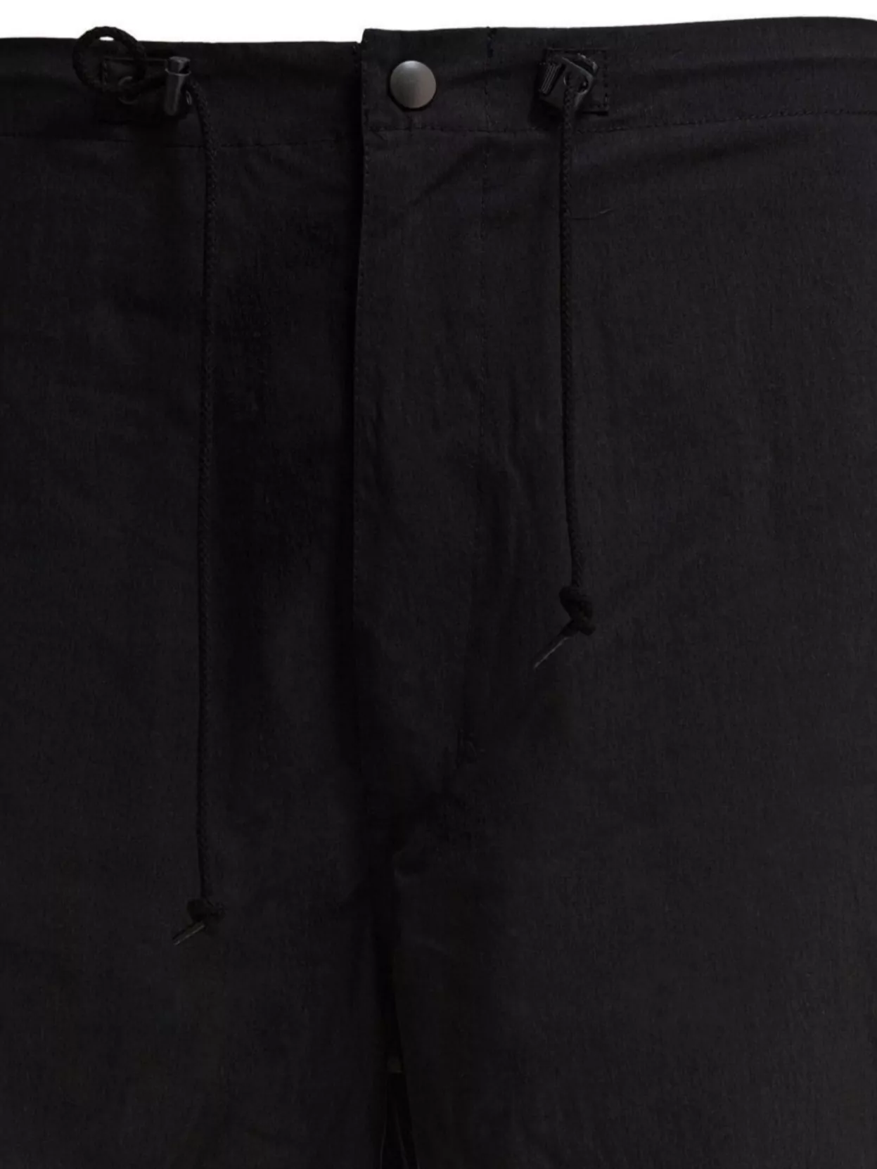 Needles Waist Drawstring Wide Leg Cargo Trousers