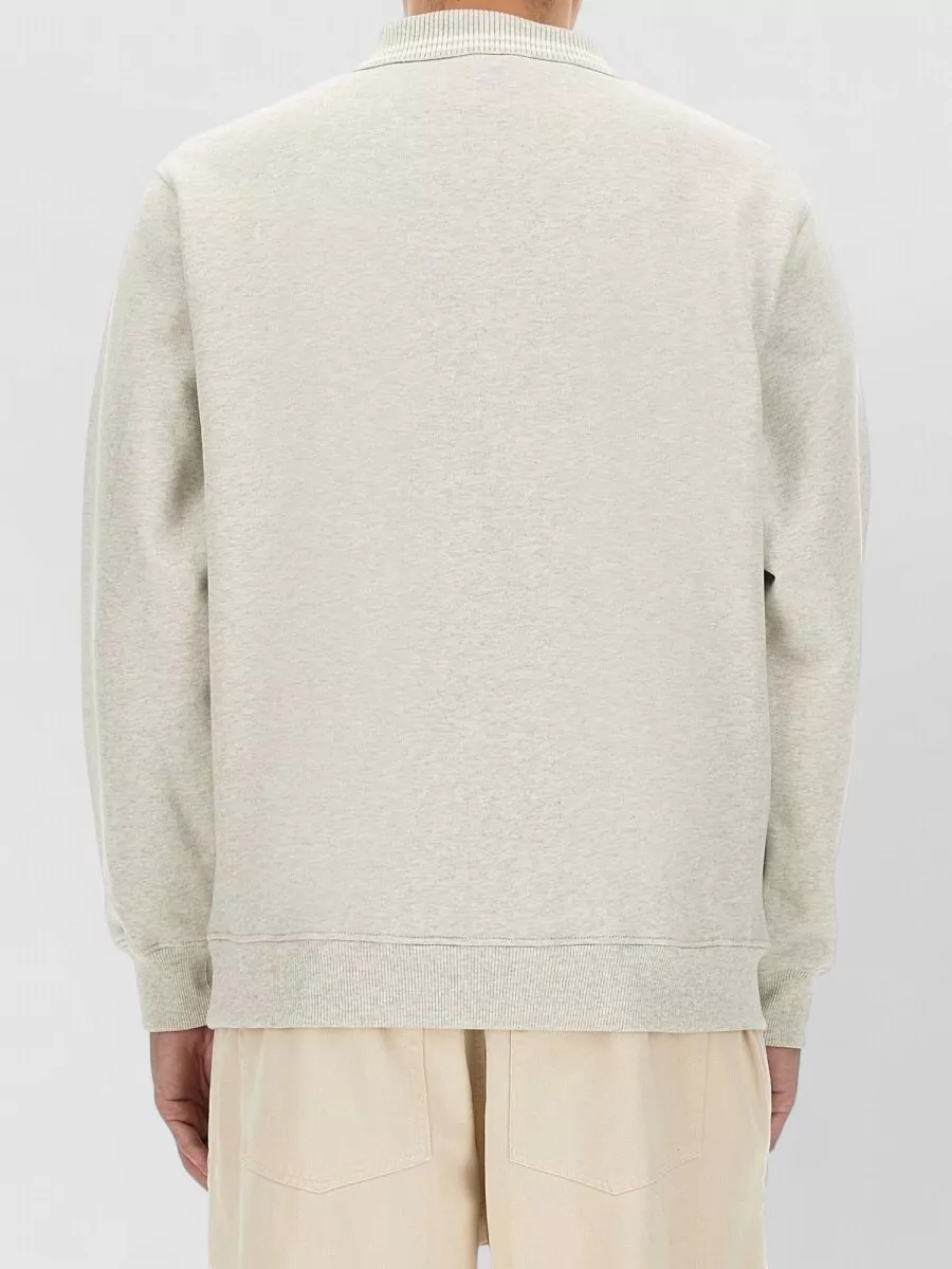 Drôle De Monsieur Cotton Polo Sweatshirt