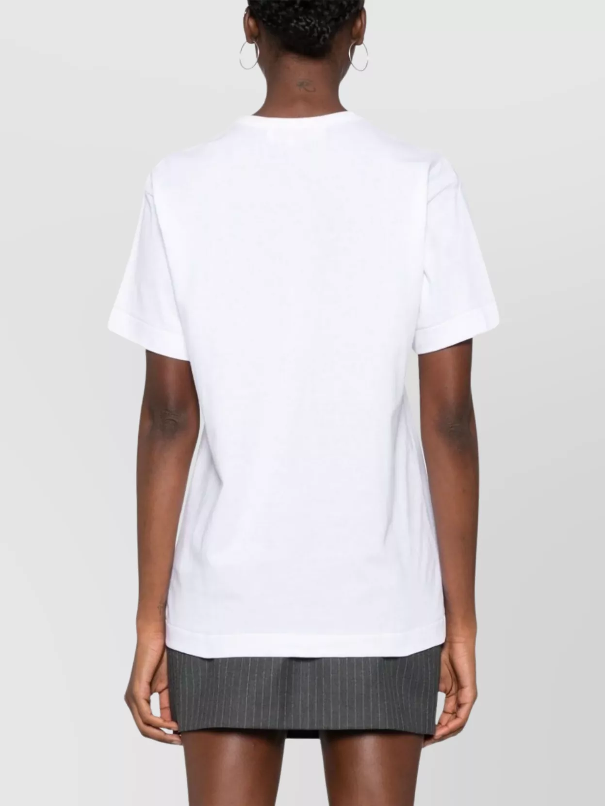 Comme Des Garçons Graphic Print Crew Neck Jersey T-Shirt